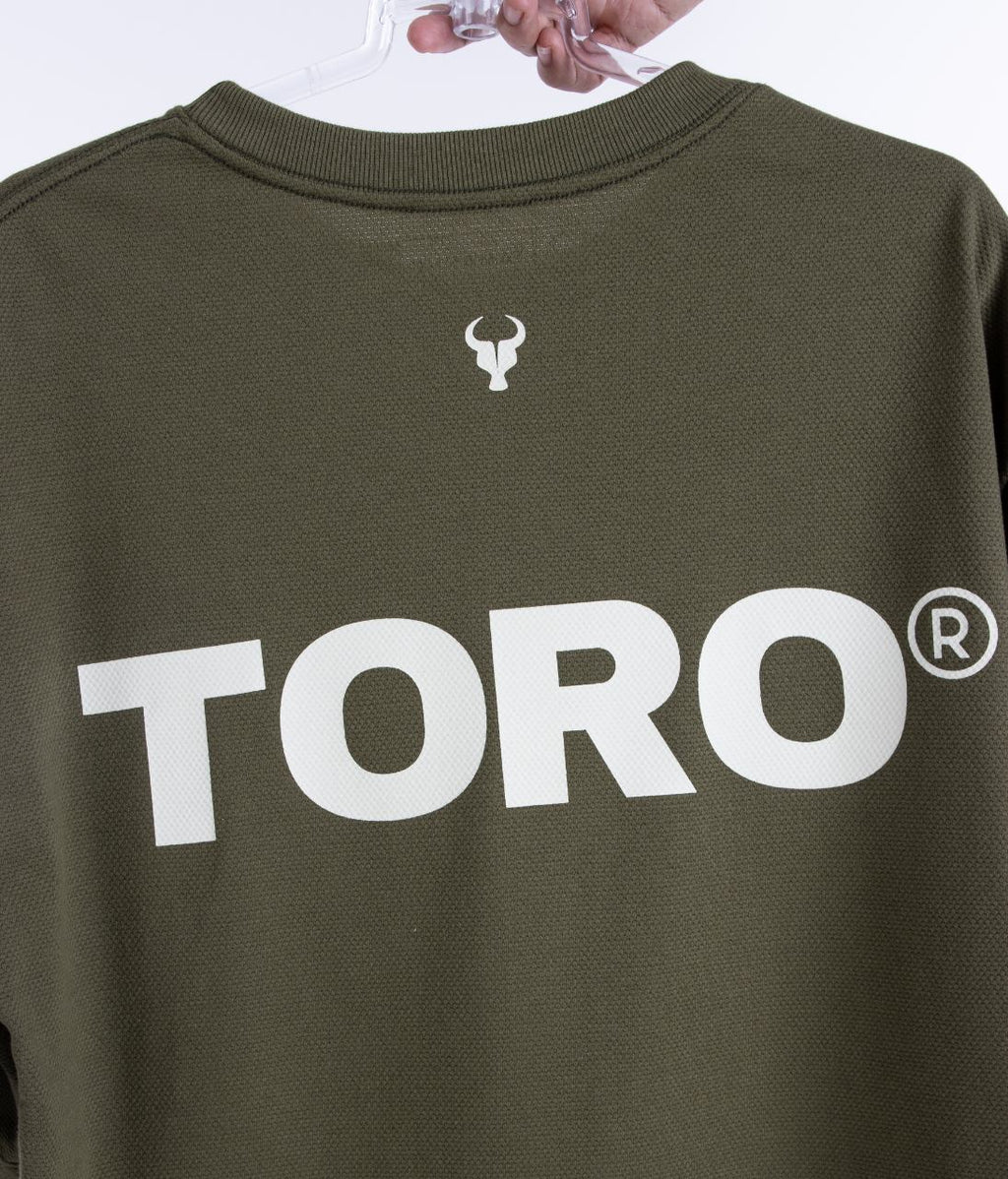 T-shirt Toro Clothing Over Born To Lift Verde
