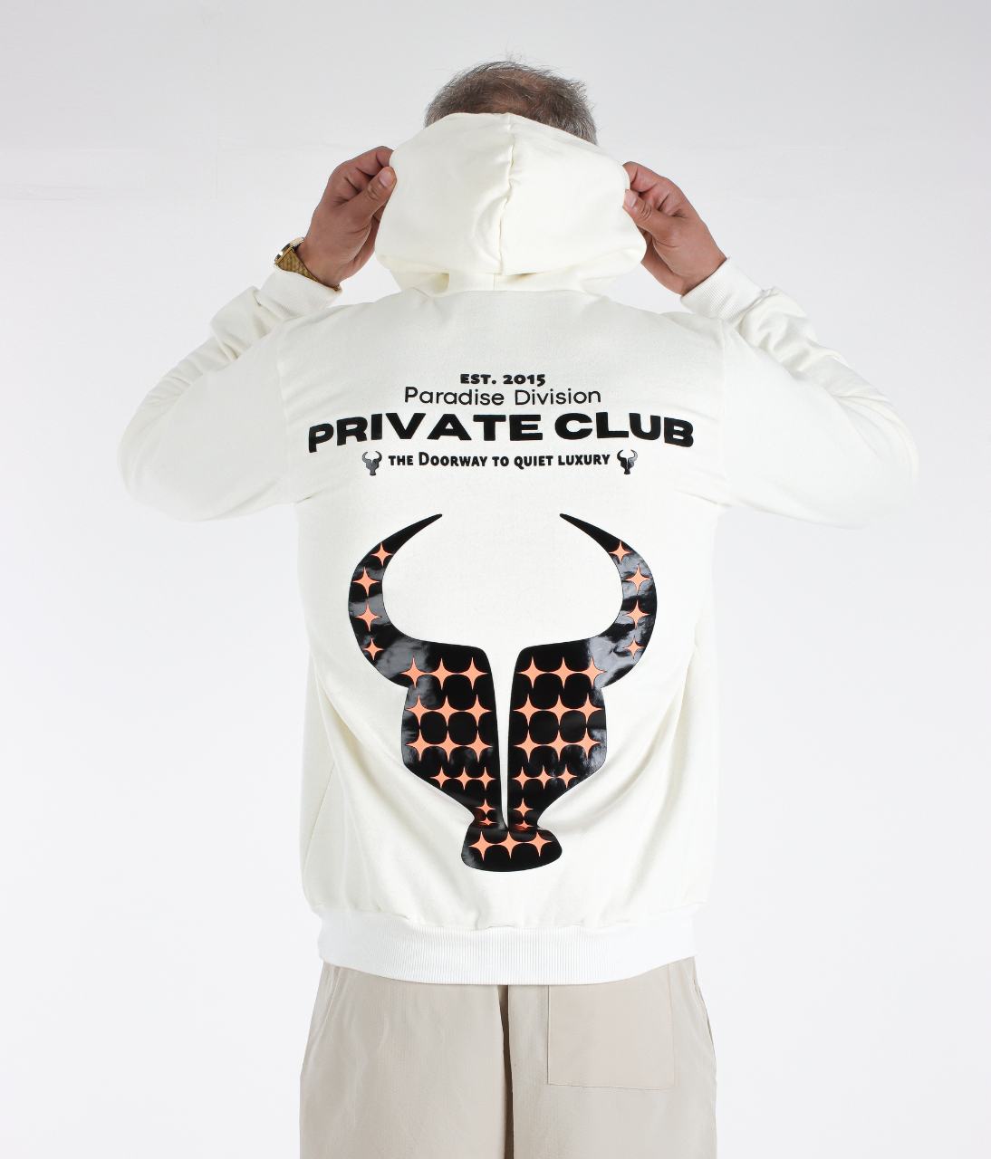 Moletom Toro Offwhite Private Club