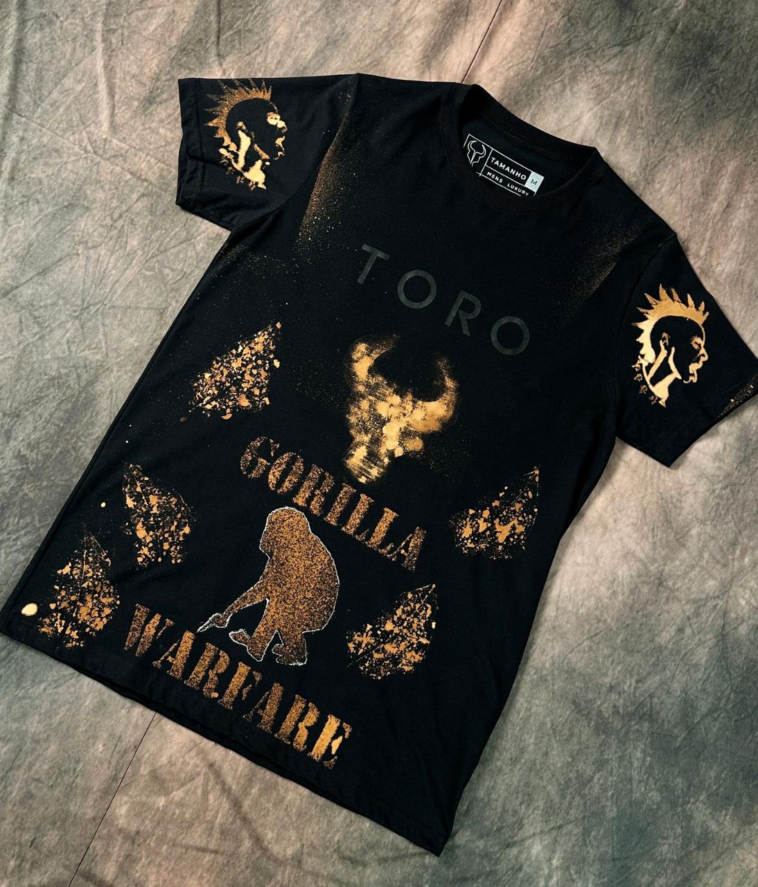 T-Shirt Toro x Gorilla Exclusiva Tamanho M