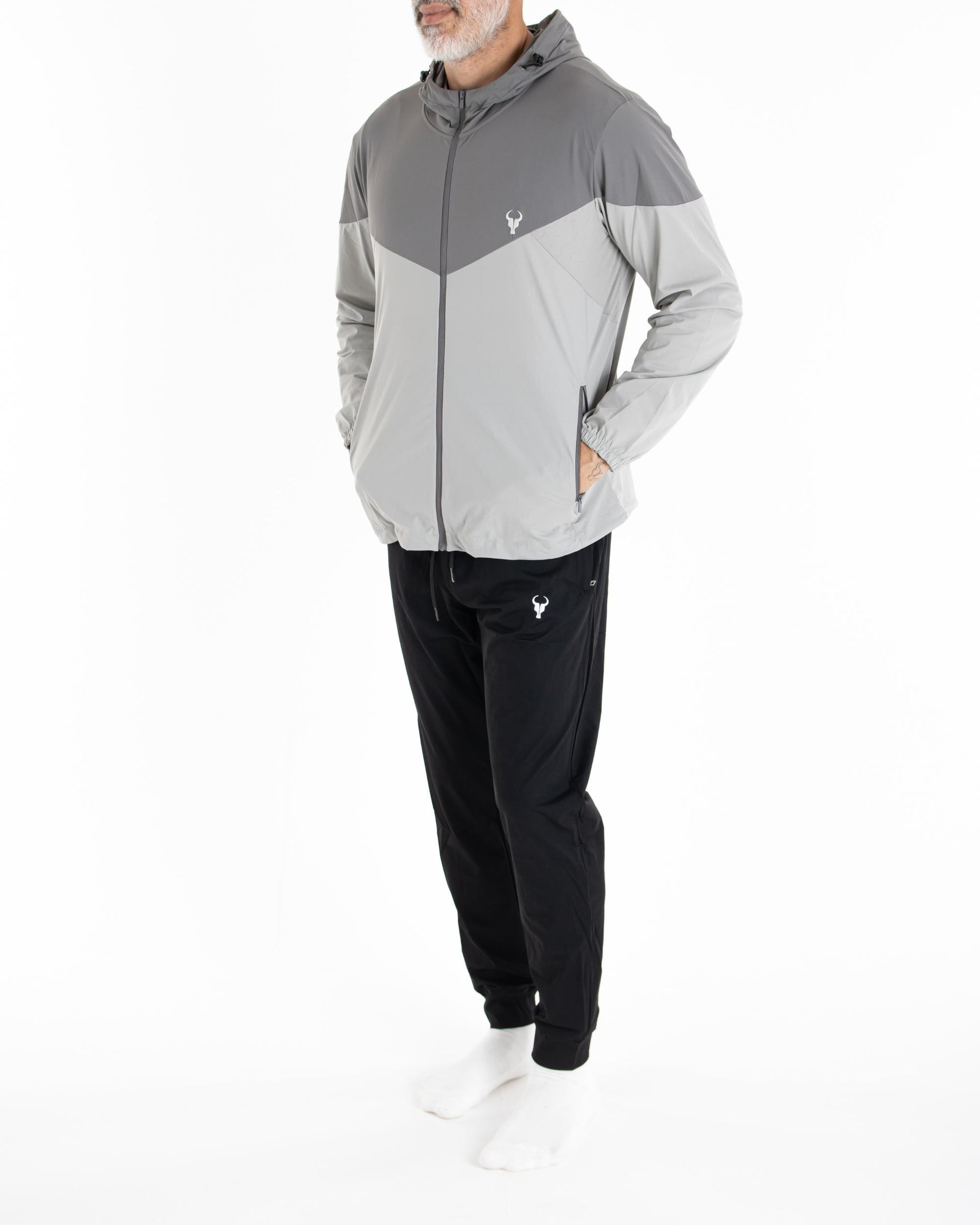 Conjunto Sport TORO Tech Gray C/ zíperes