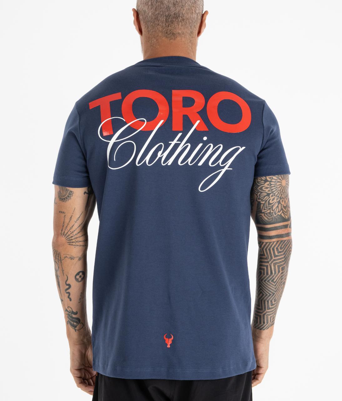 T-shirt Toro Clothing Marinho
