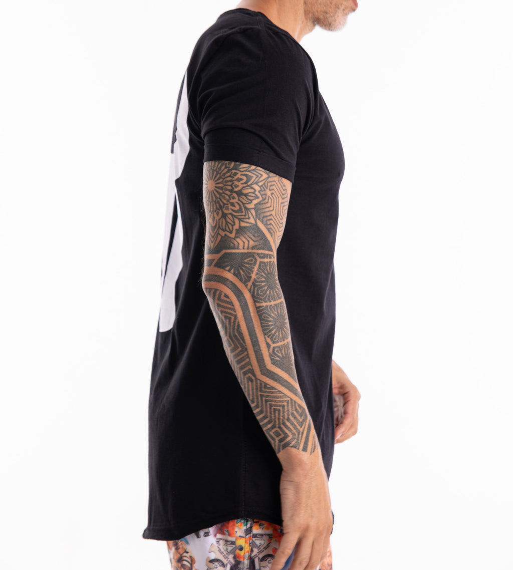 T-Shirt Toro Longline Preto