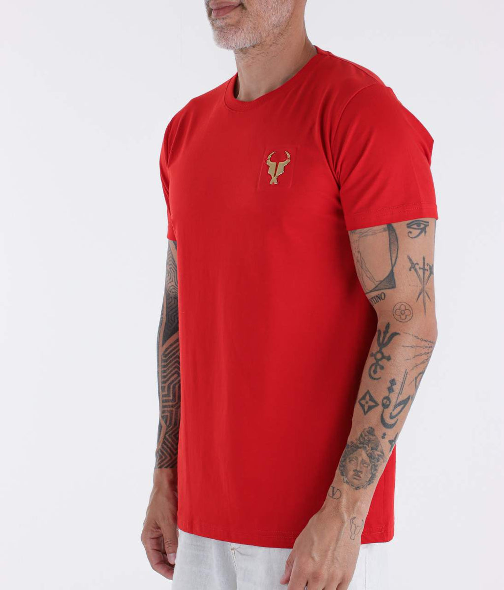 T-shirt Vermelha Toro GOLD PRECIOUS