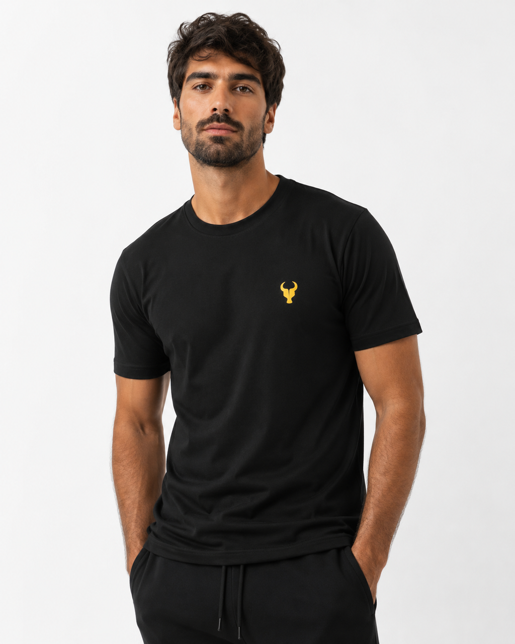 T-shirt Toro Icon Gold BLACK