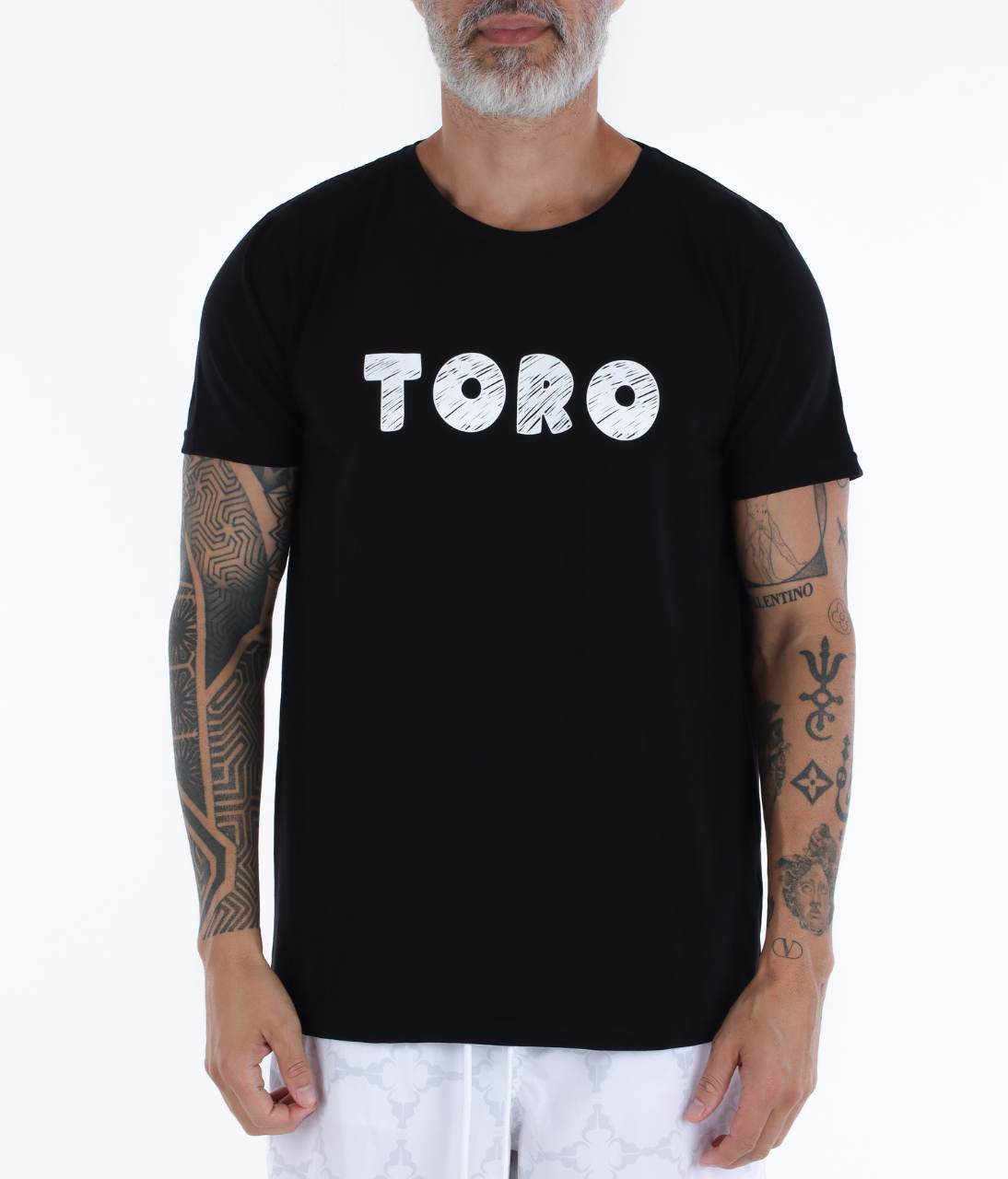 T-shirt Toro Sketch Egípcia Black