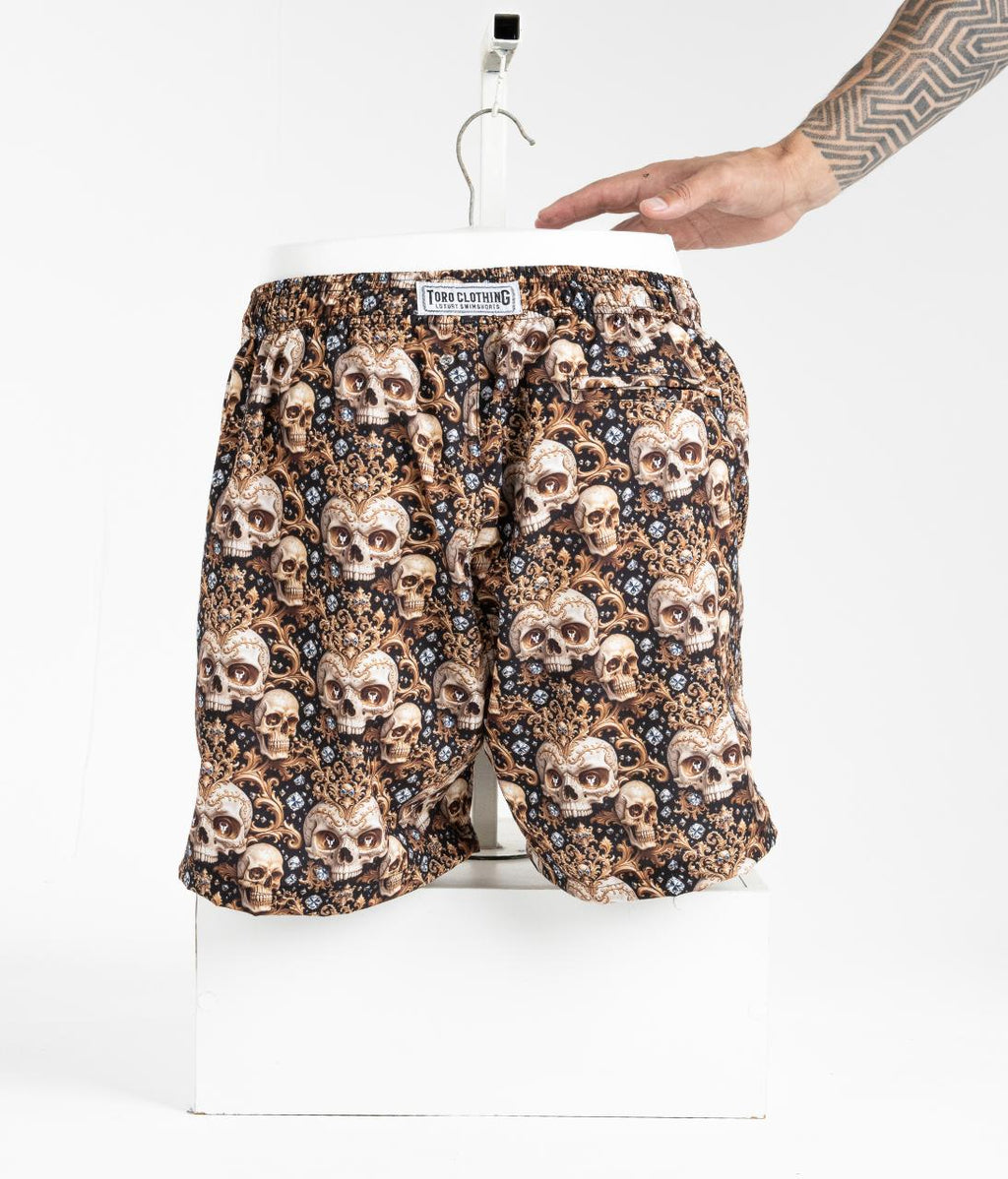 Short Toro Masculino BAROQUE SKULL