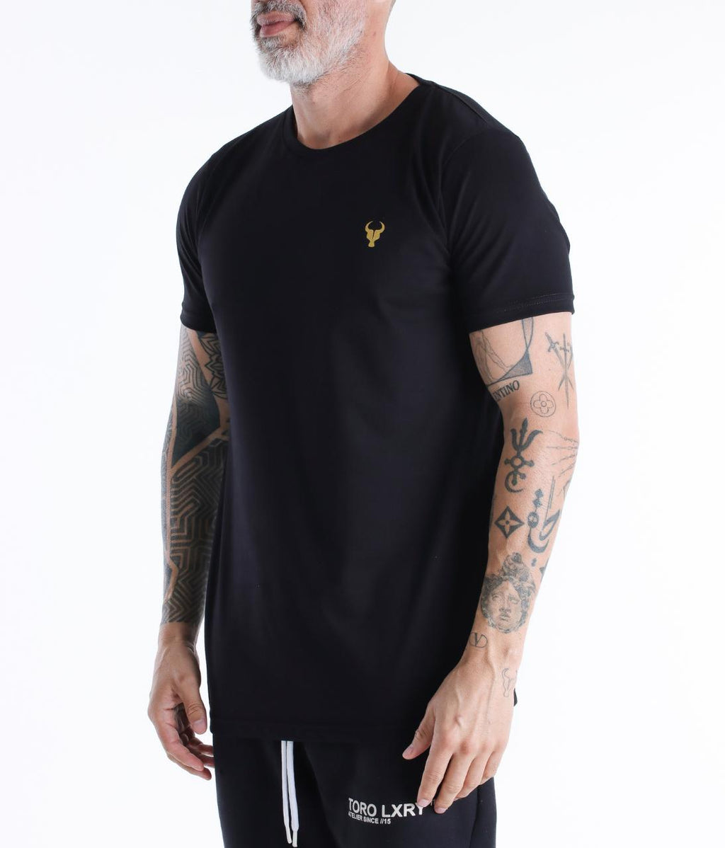 T-shirt Toro Private club Black GOLD
