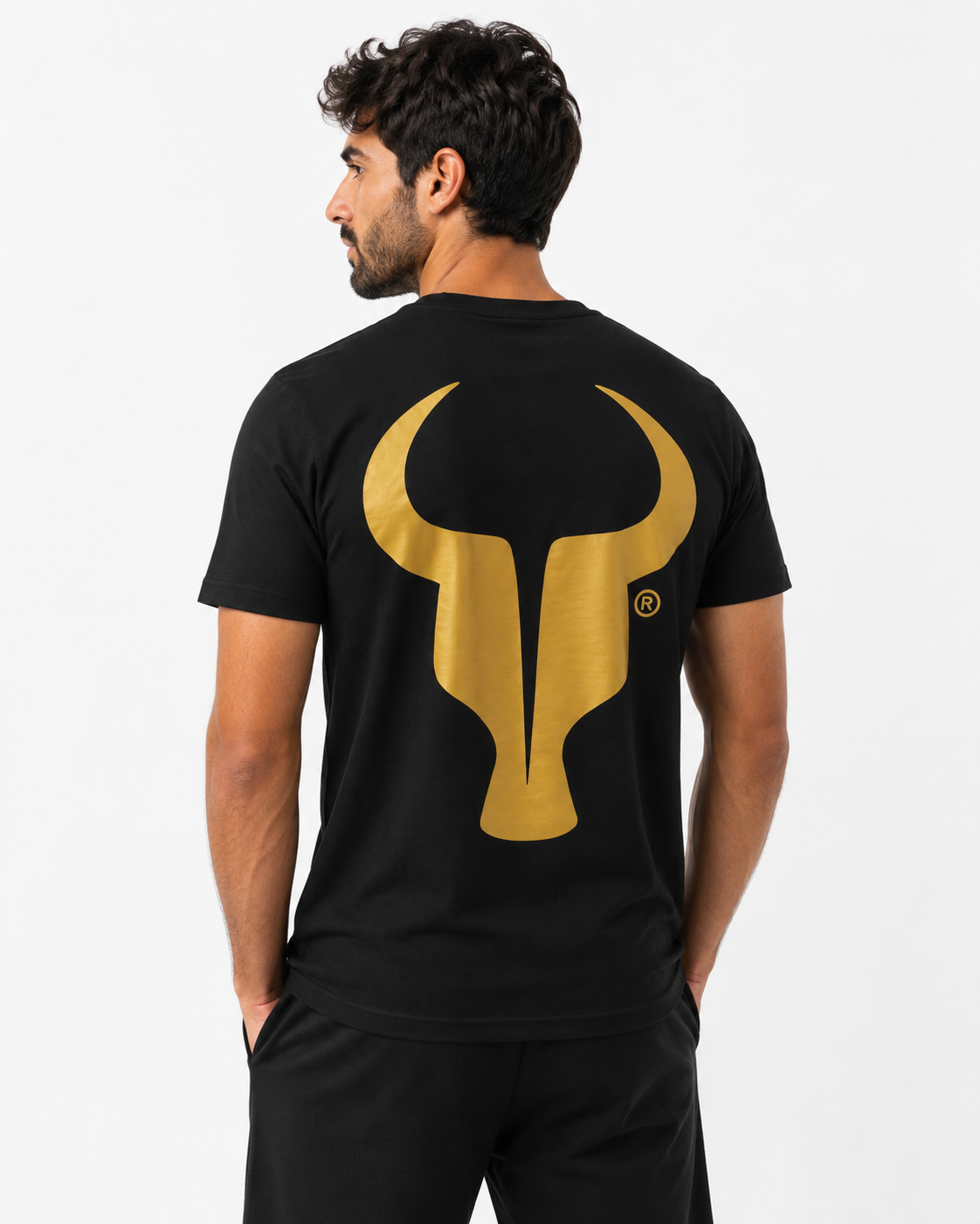 T-shirt Toro Icon Gold BLACK