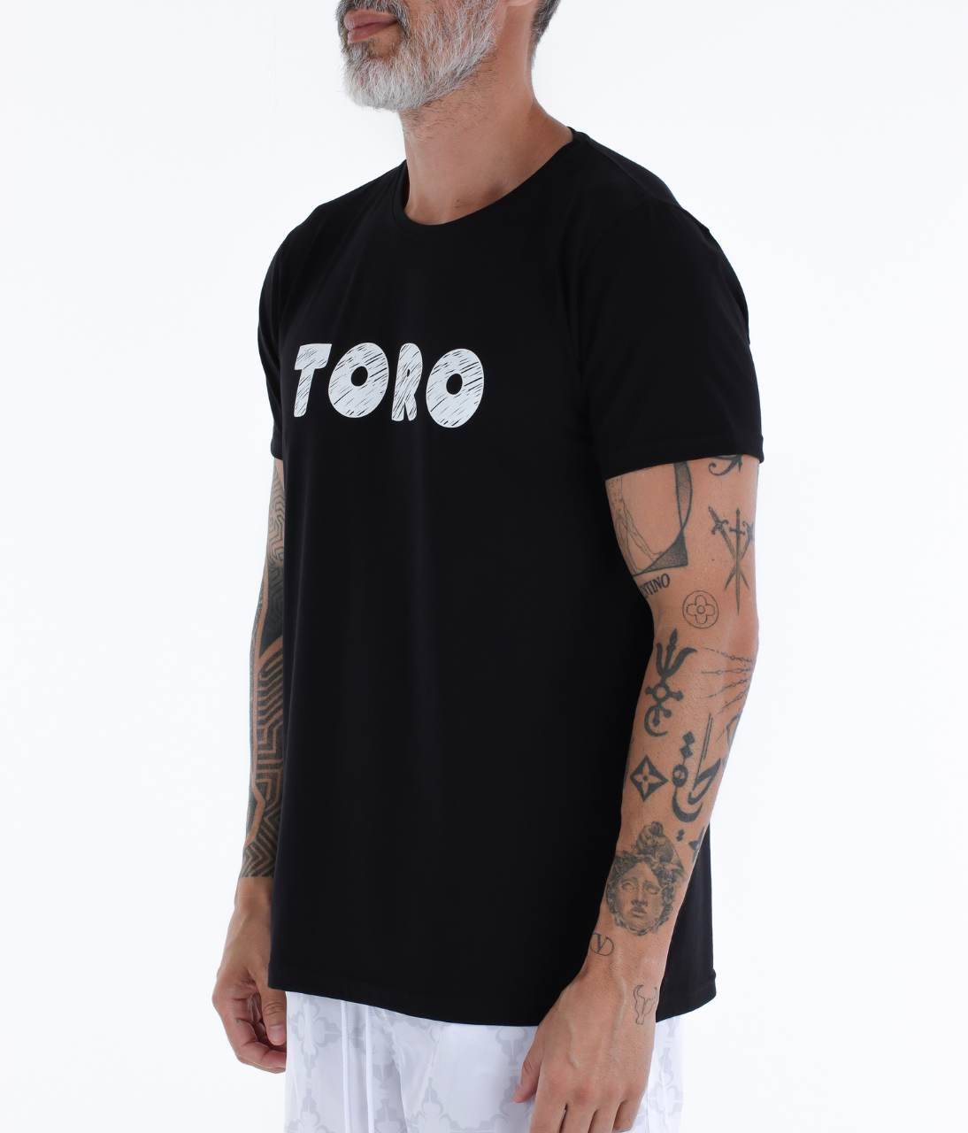 T-shirt Toro Sketch Egípcia Black