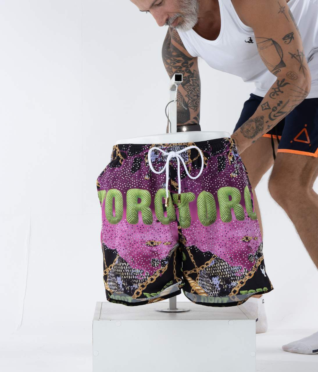Short Toro Masculino Strass Chainz