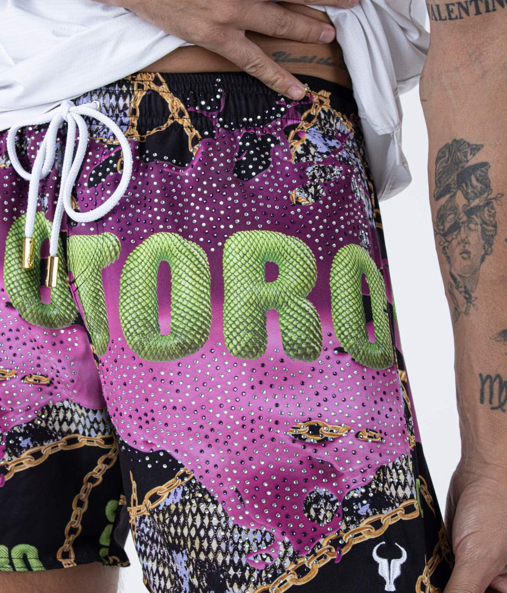 Short Toro Masculino Strass Chainz