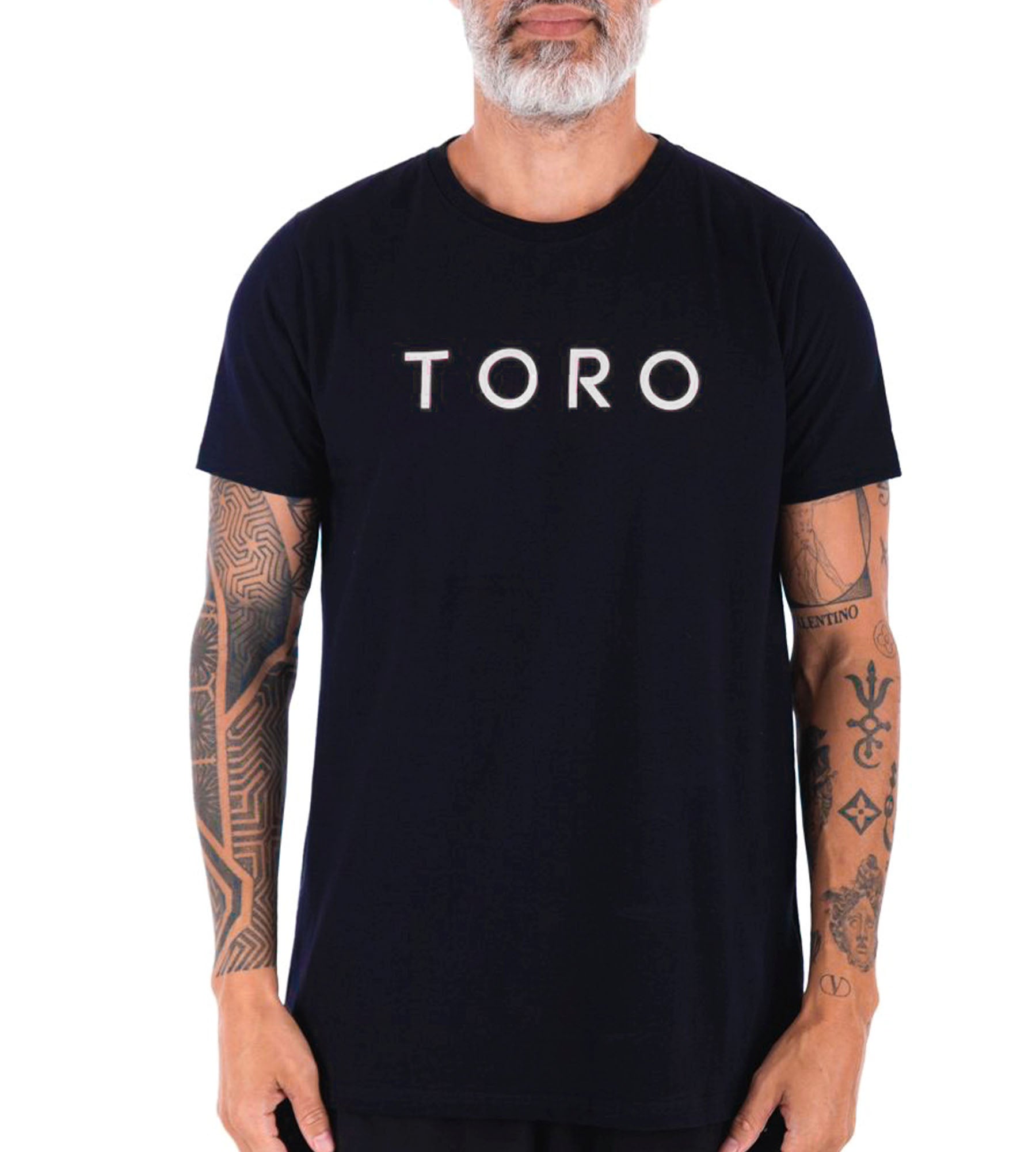 T-Shirt Toro Splash Black White