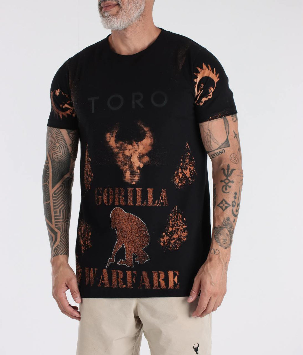 T-Shirt Toro x Gorilla Exclusiva Tamanho M