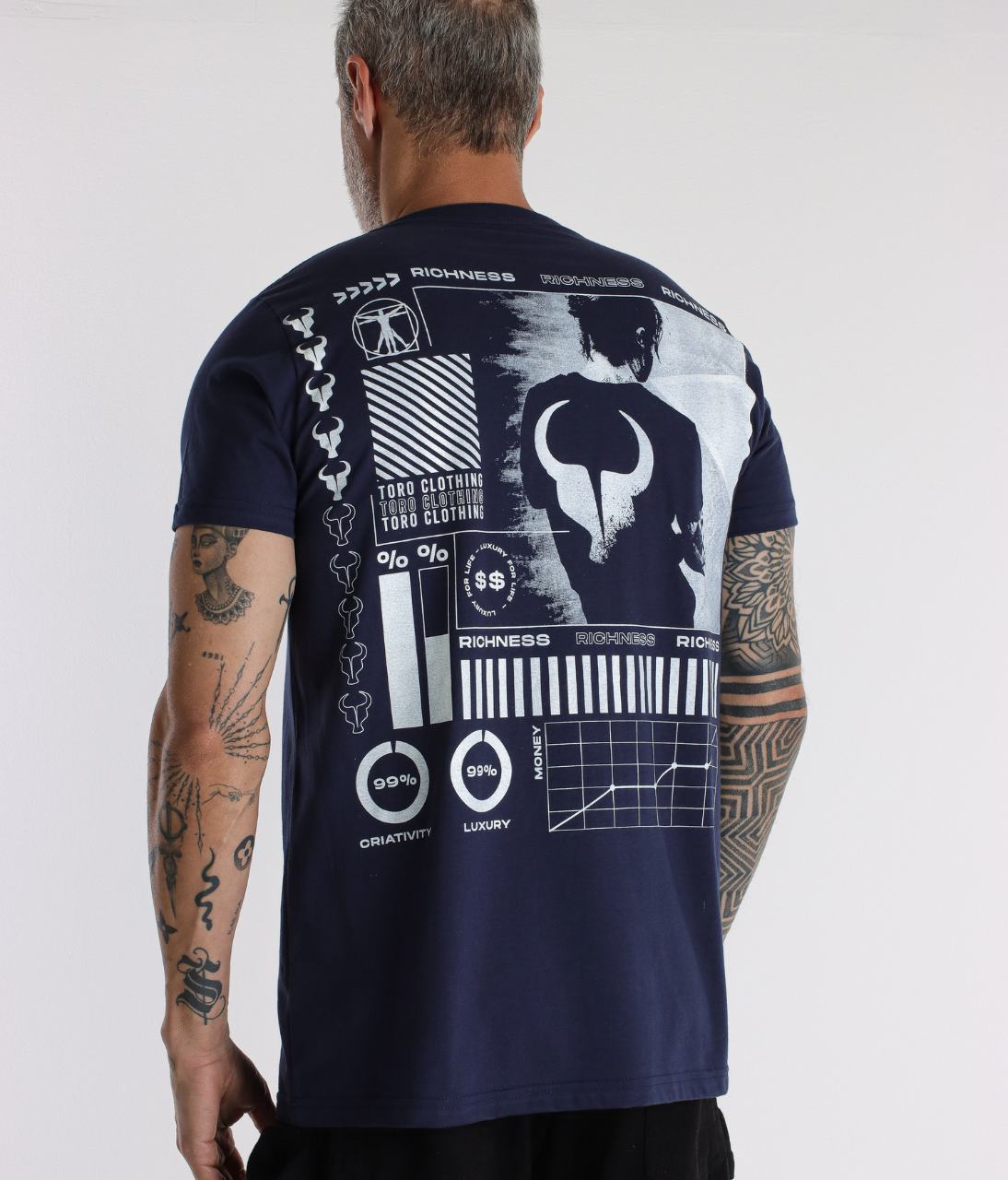 T-shirt Toro Richness Blue