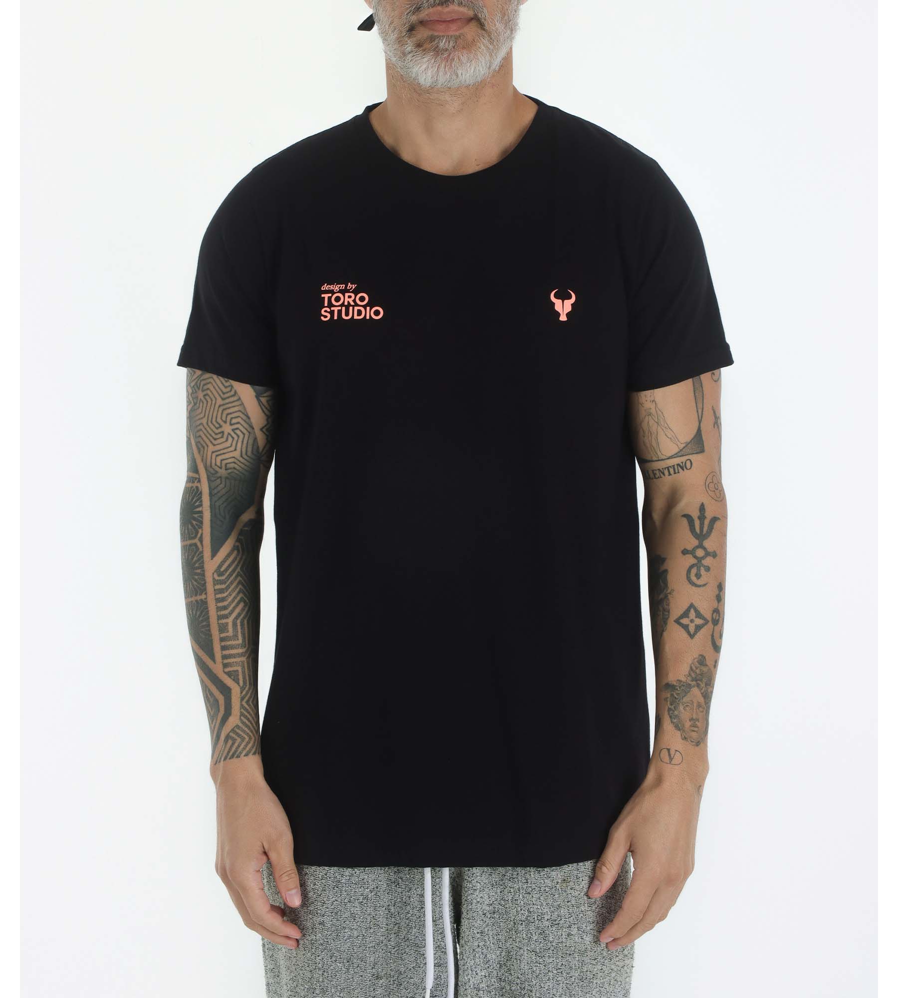 T-Shirt Toro Studio Black Orange