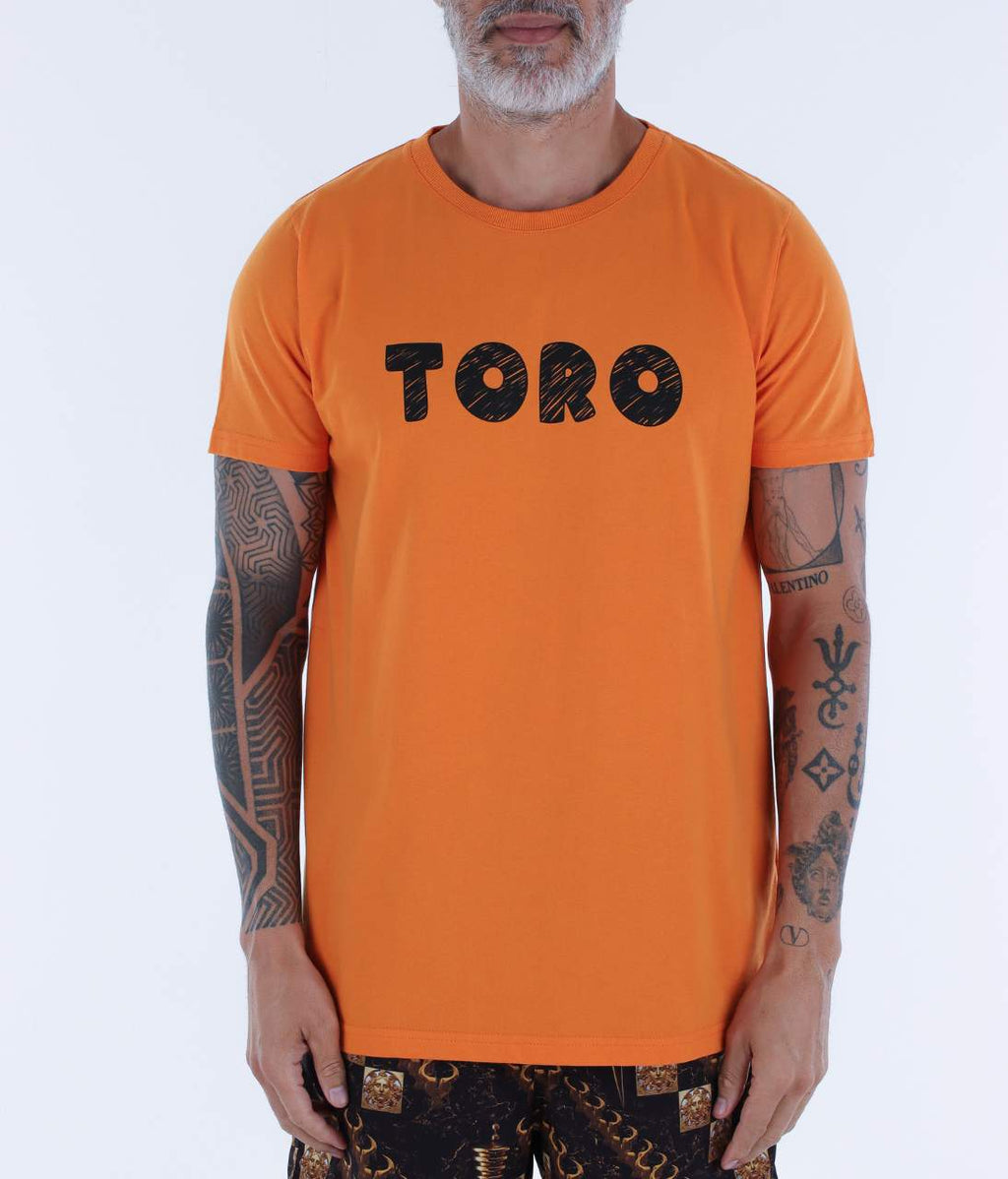 T-shirt Toro Sketch Flow orange