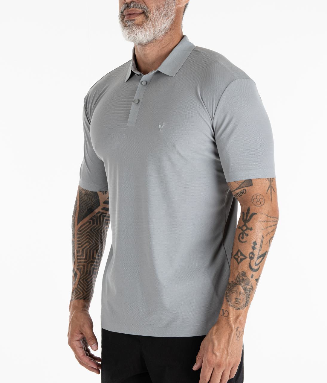 CAMISA POLO TORO TECH Cinza