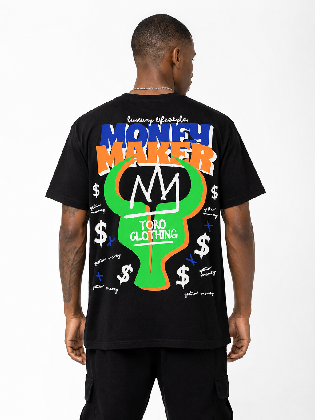 T-shirt Toro Money Maker Black Orange