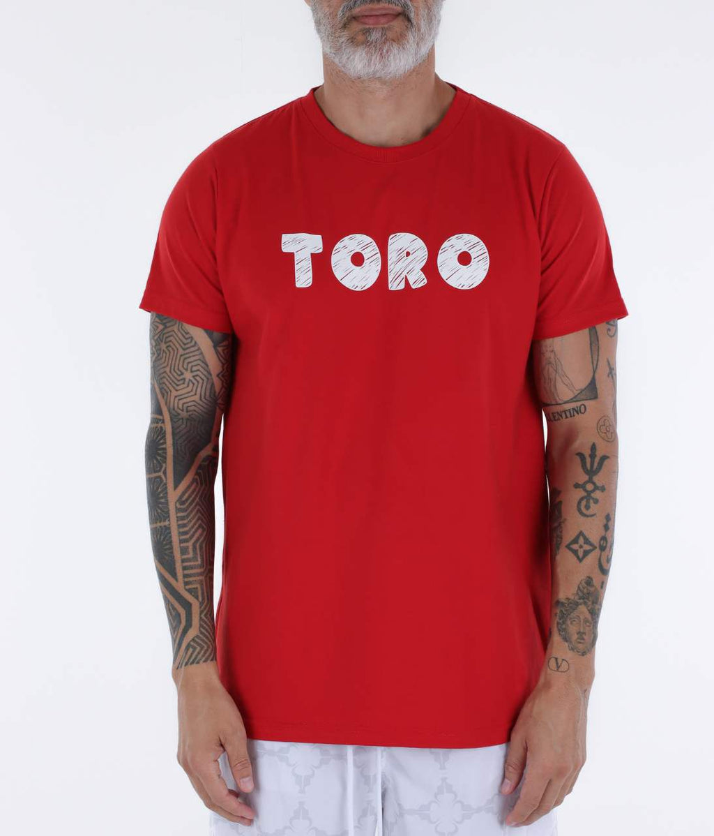T-shirt Toro Sketch Flow Red